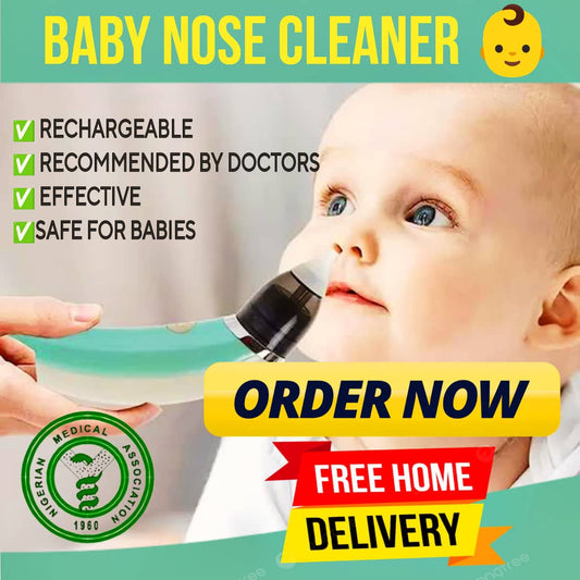 RECHARGEABLE BABY NOSE CLEANER